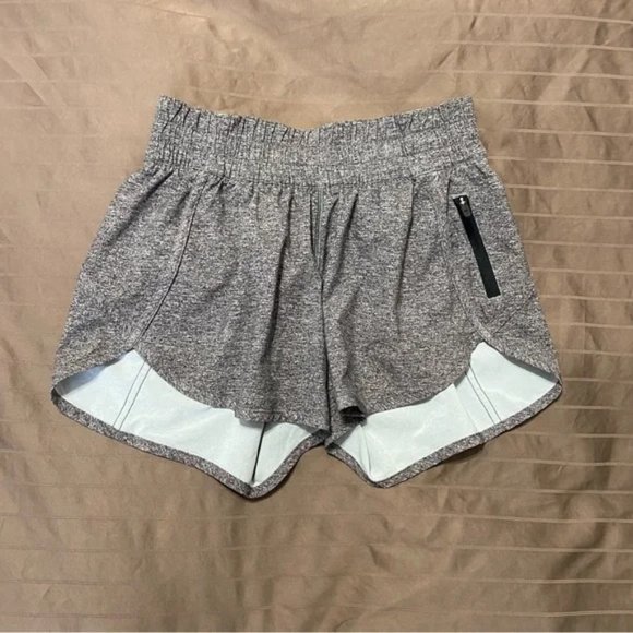 Lululemon Tracker Short V *4" Heather Lux Multi Black size 4 - Picture 5 of 9
